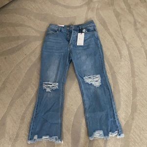 NWT size 27 forever 21 ankle cut jeans